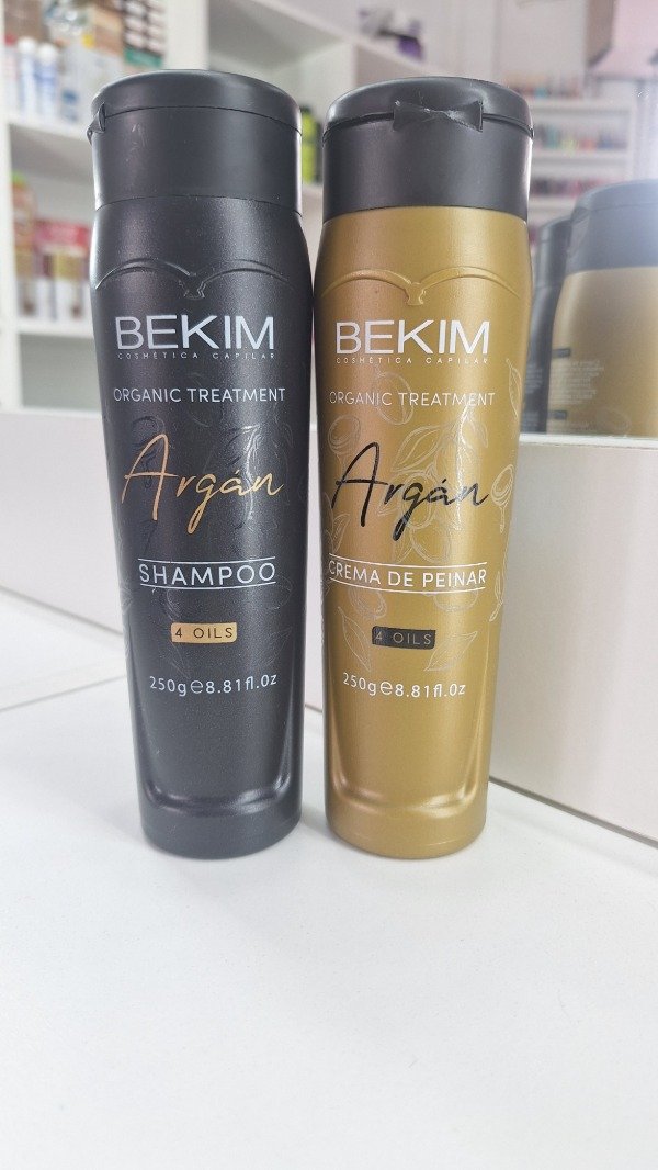 Producto - Shampoo y acondicionador de argán