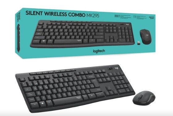 Producto - KIT TECLADO Y MOUSE INALAMBRICO LOGITECH MK295