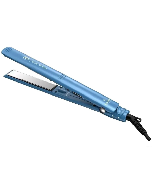 Producto - PLANCHITA DE PELO GAMA ELEGANCE 3D BLUE TITANIO