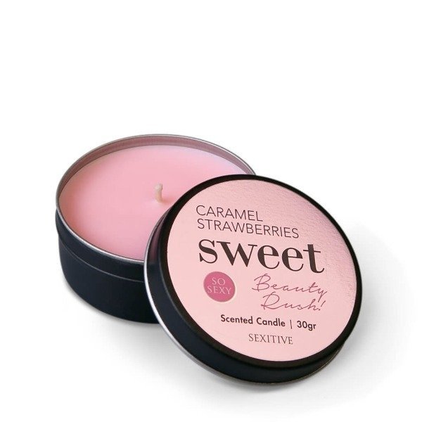Producto - Vela para masajes Candle Caramel Strawberries