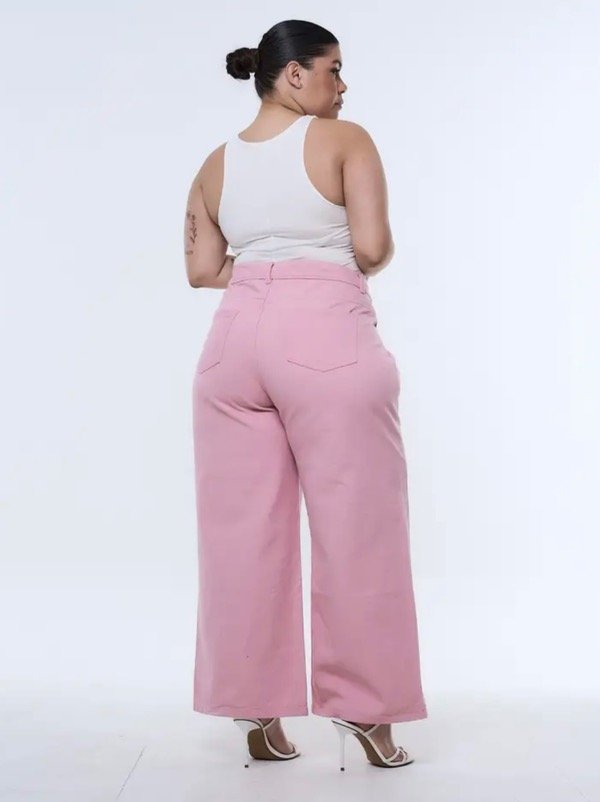 Producto - Jean wide leg PINK