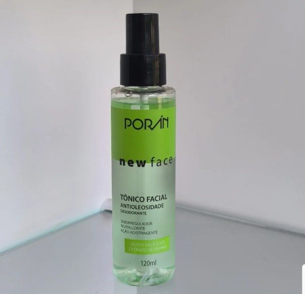 Producto - Tónico facial antioleosidad New Face