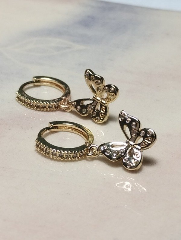 Producto - Aros argollas mariposas