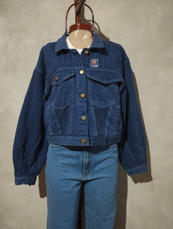 Producto - Campera de jean azul. (NUEVO)