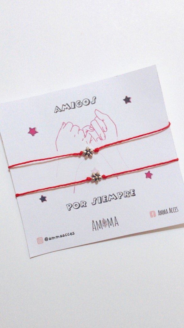 Producto - Pack x 2 Puseras FLOWERS