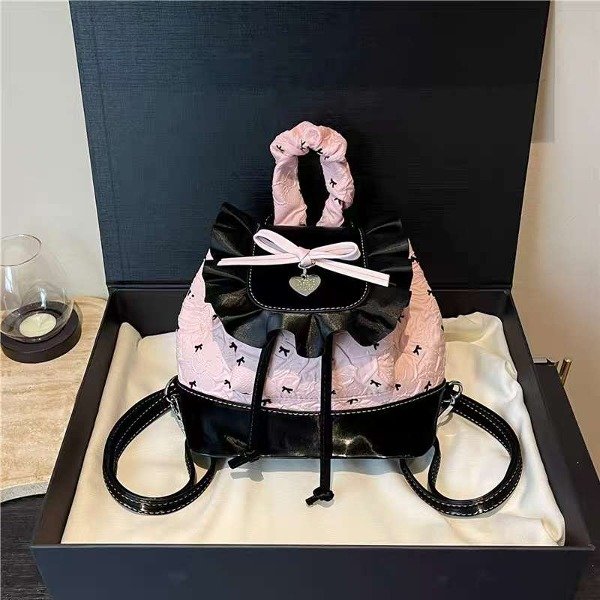 Producto - mini bag rosa y negro