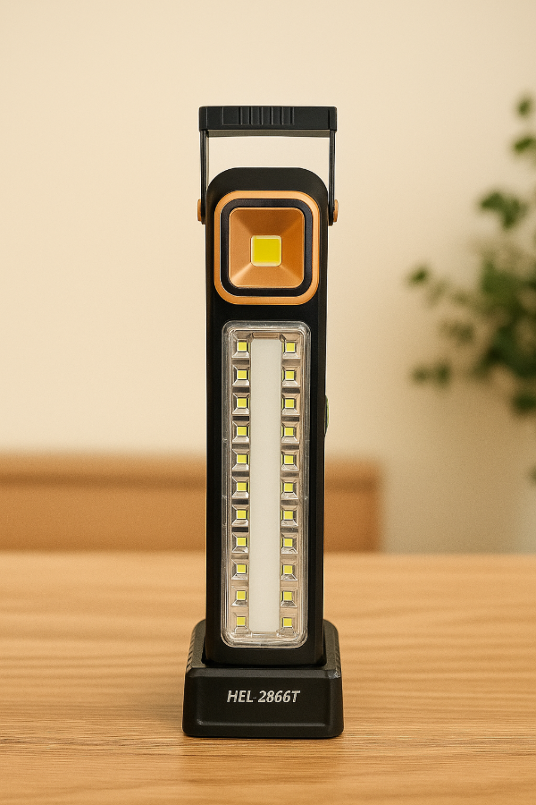 Producto - Luz Led Emergencia 2 Modos Portátil Solar Recargable 26 Leds