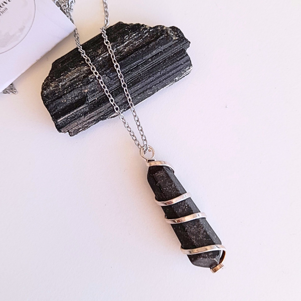 Producto - Collar Rulito Biterminal con Onix Negro