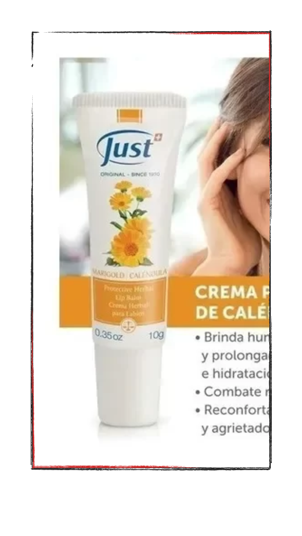 Producto - Crema de Caléndula para labios