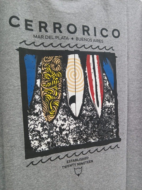 Producto - Remera Mar del Plata T S Gris