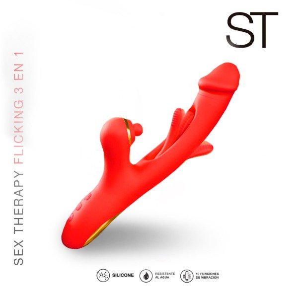 Producto - Estimulador Luxury Red Passion Flicking 3 en q