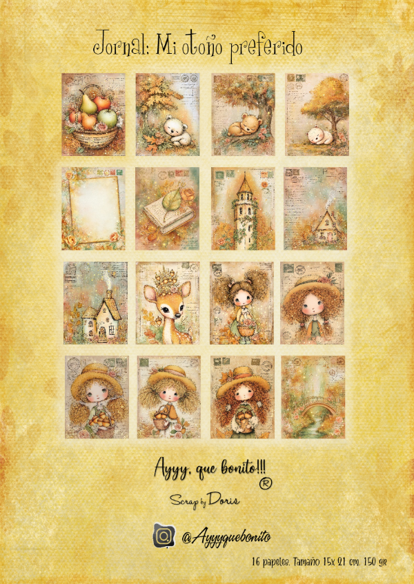 Producto - Journal: Mi otoño favorito