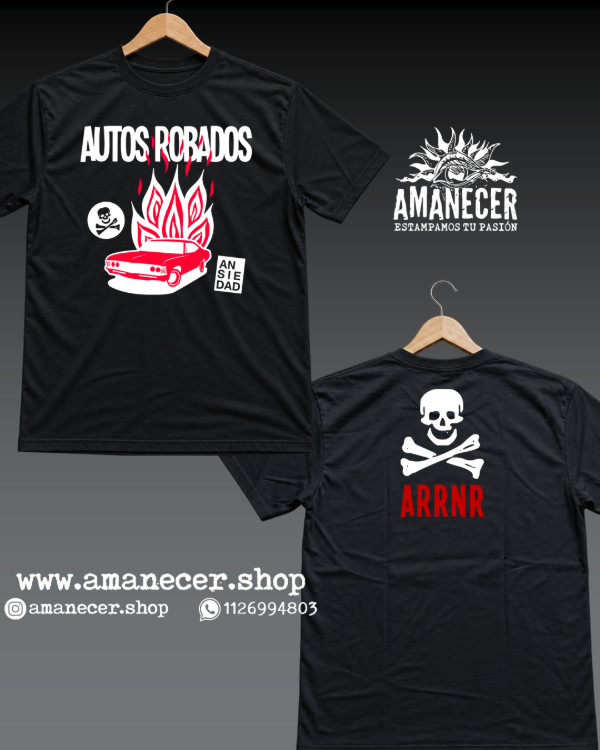 Producto - Remera Autos Robados Ansiedad - 0