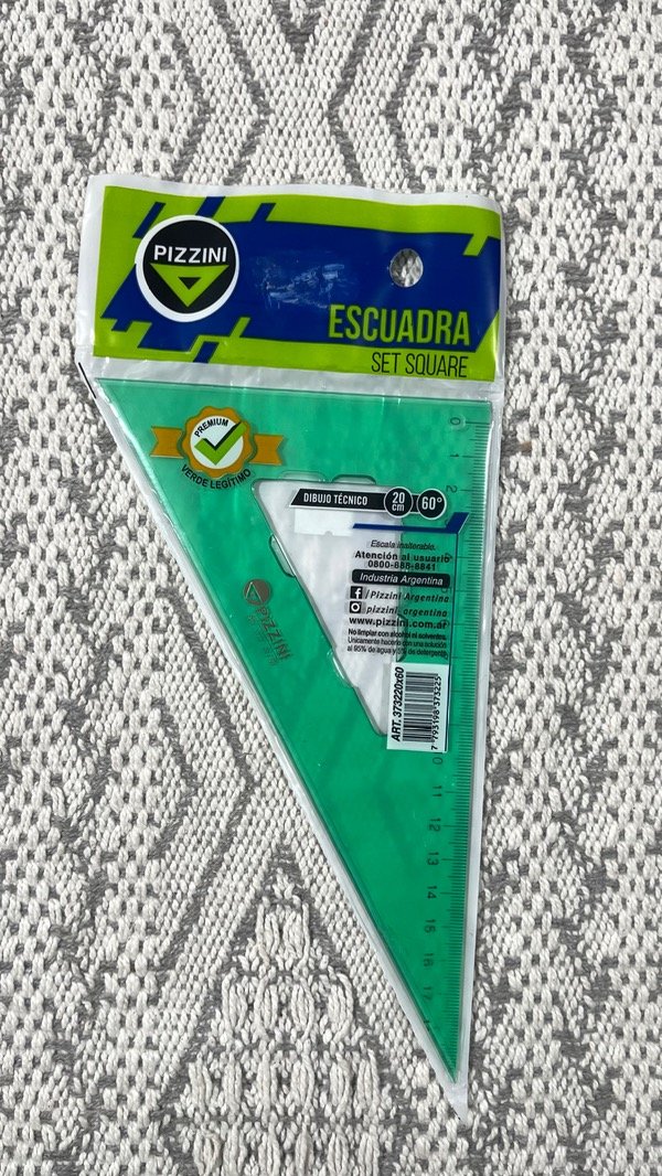 Producto - Regla Escuadra de pizzini