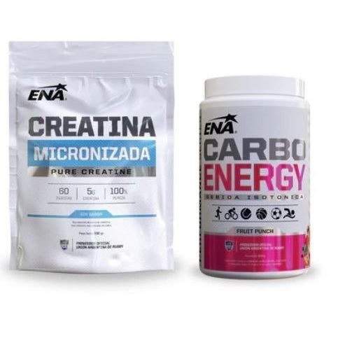 Producto - Combo Cycling Y Running II Creatina + Carbo Energy ENA