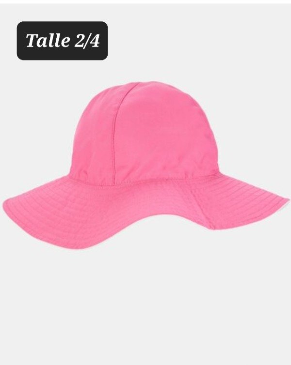 Piluso carters reversible proteccion uv talle 2/4 rosa/blanco