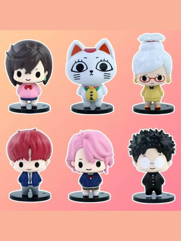 Producto - Dan Da Dan set x6 (10CM) - Figura Blue Lock - Nirostoys