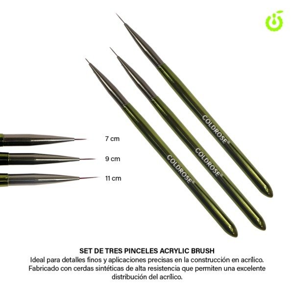Producto - SET DE PINCELES LINER X3