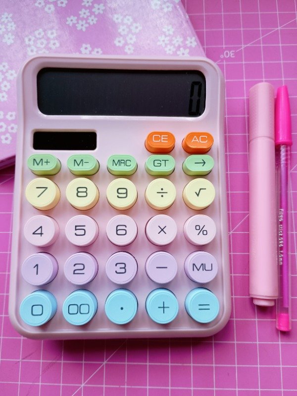 Producto - Calculadora Retro Rosa