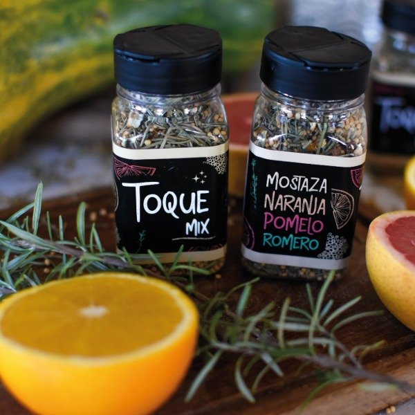 Producto - TOQUE MIX Mostaza, Romero, Naranja y pomelo