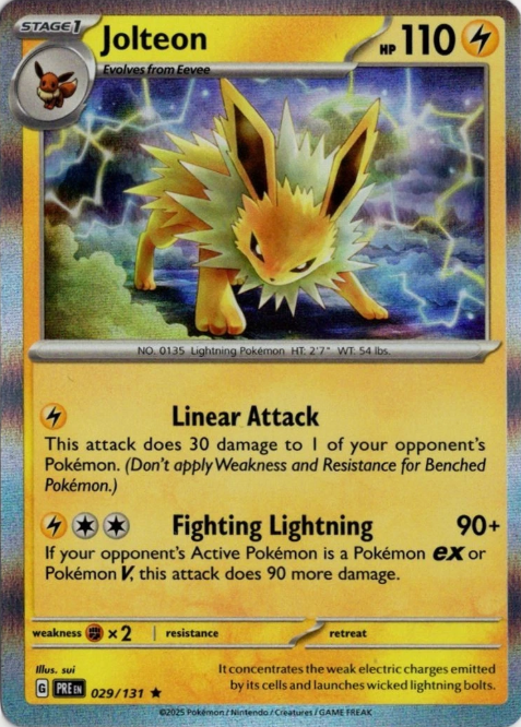 Producto - Jolteon - 029/131 - Prismatic Evolutions - Holo
