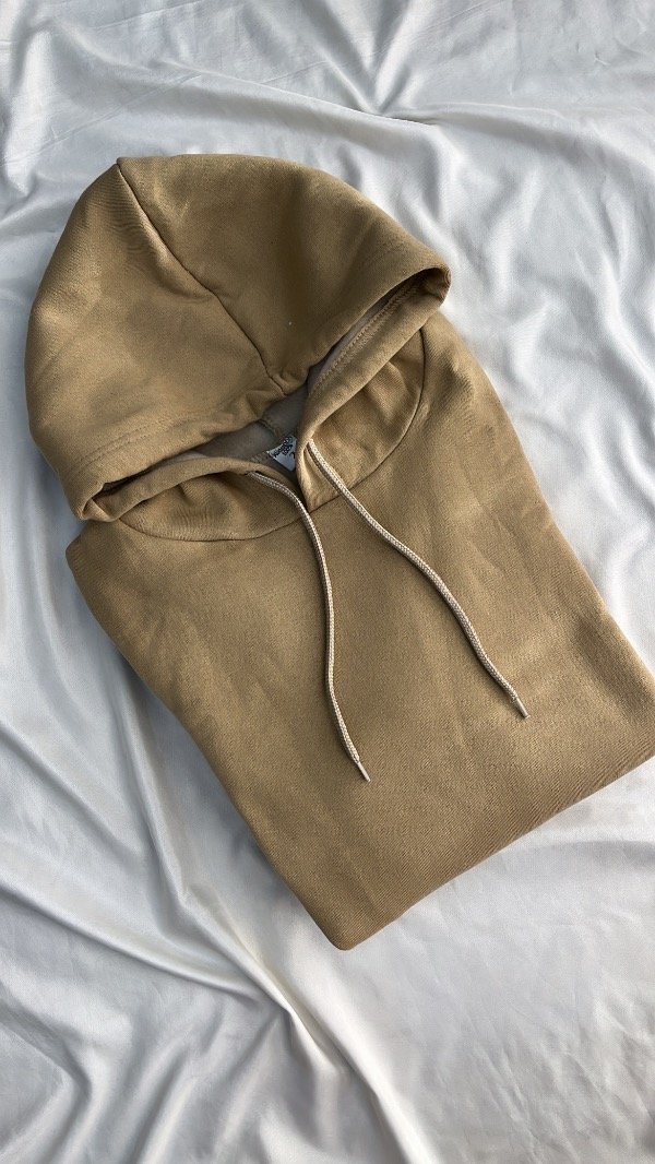 Producto - buzo frisado camel