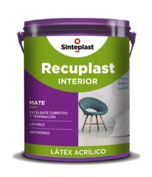 Producto - Latex Recuplast Interior 4l 10l 20l Lavable Mate