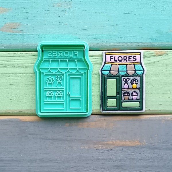 Producto - Cortante + stamp Local flores - 0