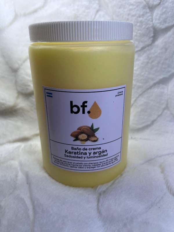 Producto - Baño de crema keratina y argan 1k
