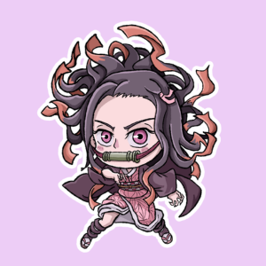 Producto - Stickers en Vinilo - Demon Slayer - Nezuko