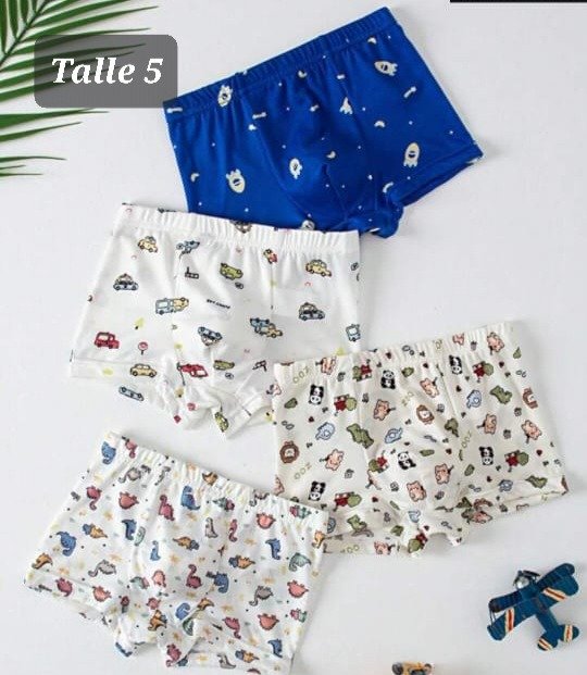 Producto - Pack 4 boxer shein talle 5
