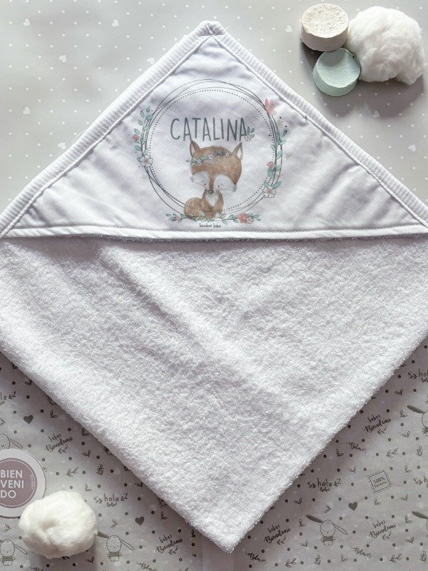 Producto - Toalloncito - Zorrito Primavera