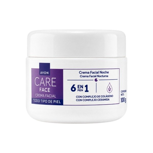 Producto - Nocturna - Crema Facial Nutritiva 6 en 1 100g