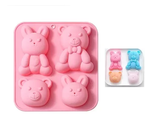 Producto - MOLDE CUERPO Y CARA OSO 0138