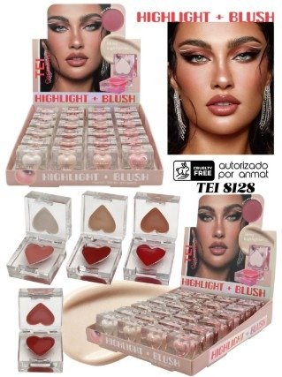 Producto - Iluminador + rubor en crema TEI