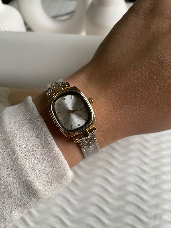 Producto - Reloj Delfina malla combinada - 0