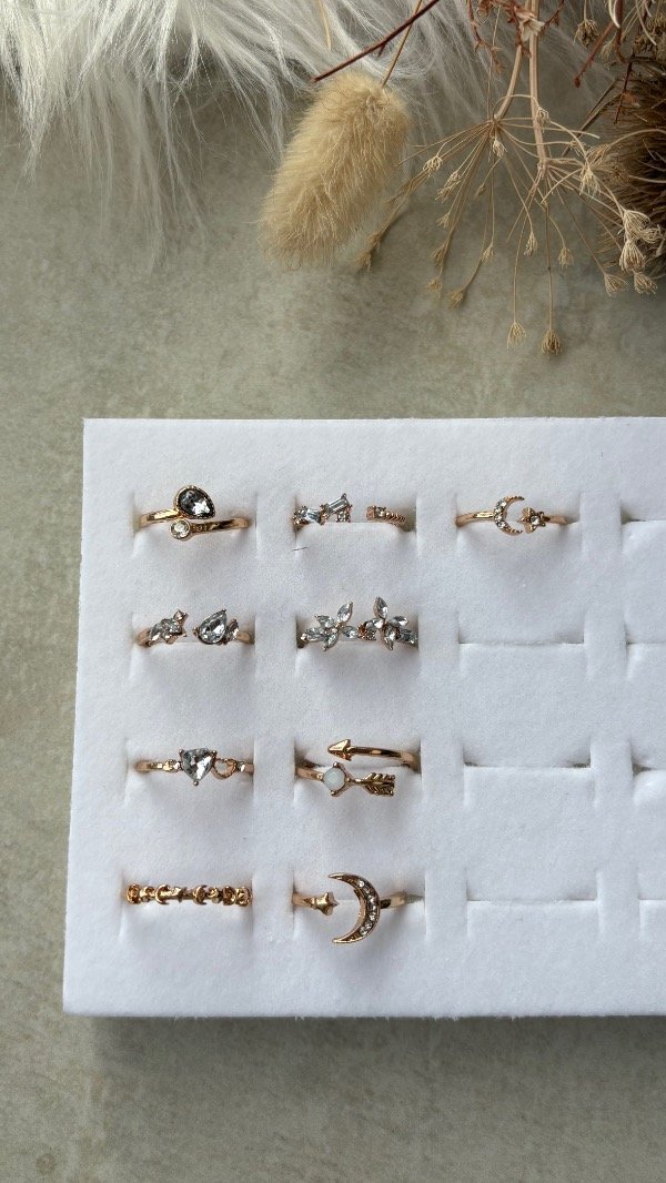 Producto - Anillos con Strass fundición