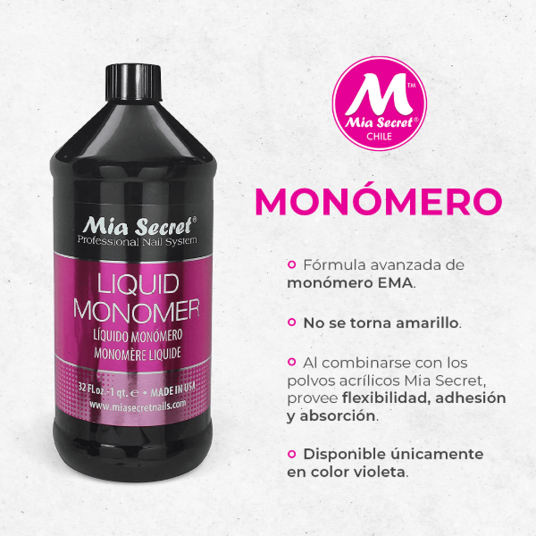Producto - MIA SECRET MONOMERO 30ml - 2