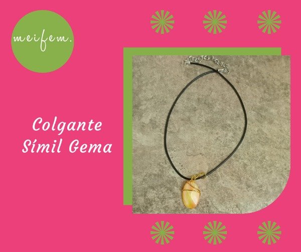 Producto - Colgante Símil Gema