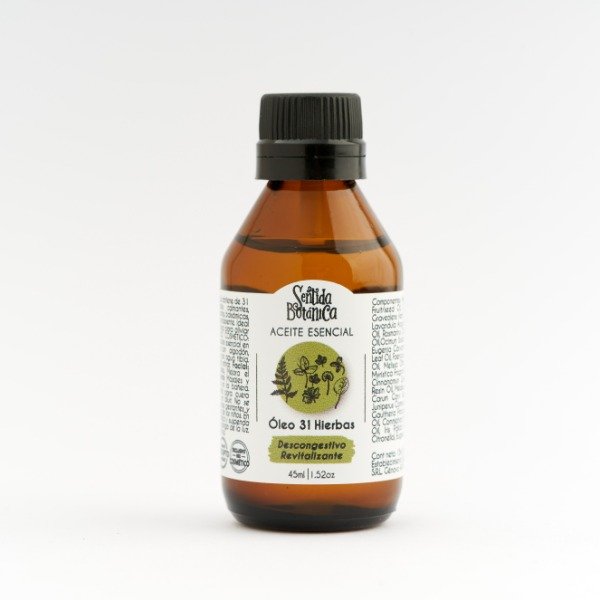 Producto - Aceite esencial de OLEO 31 HIERBAS