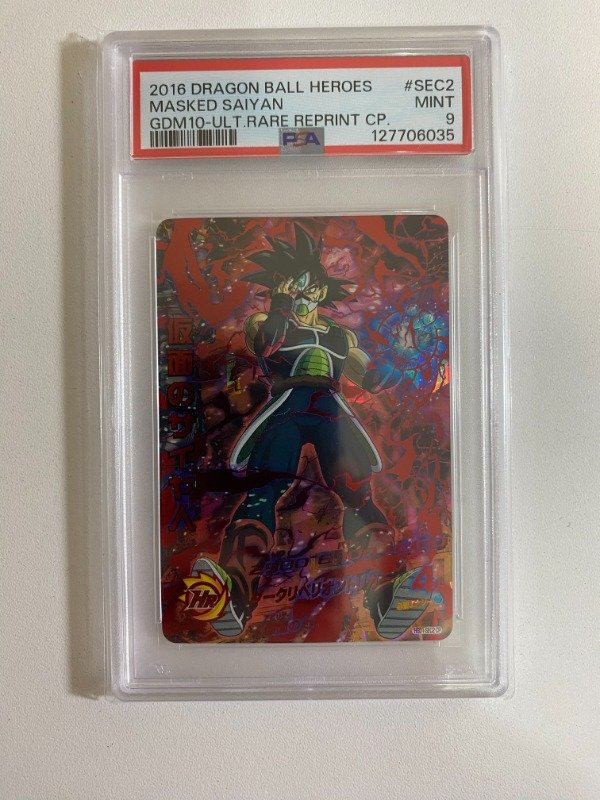 Producto - MASKED SAIYAN - PSA 9 - GDM10-ULT.RARE