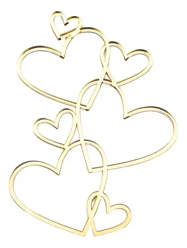 Producto - topper corazones