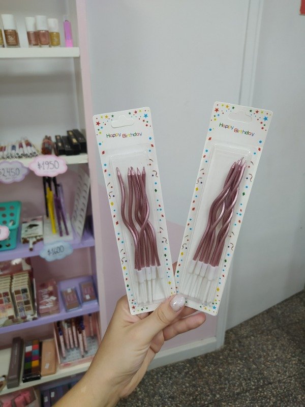 Producto - Vela espiral x4