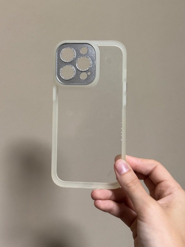 Producto - Funda borde plateado