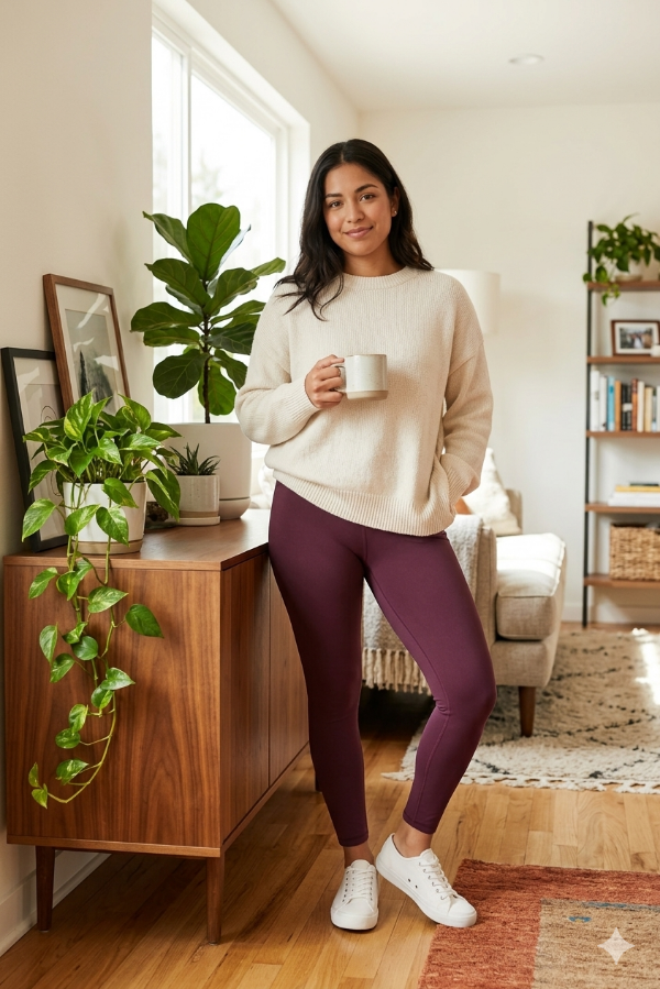 Producto - Calza de Dama Bordo Chupin