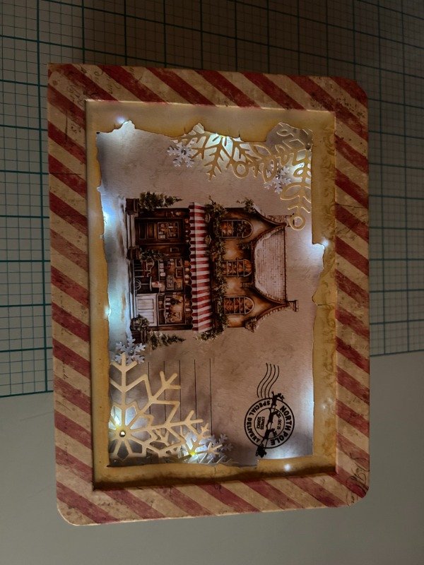 Producto - Taller Virtual 2025 Kit 9 - Álbum Postales de Navidad (Hojas)