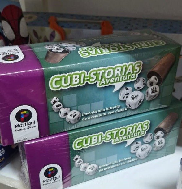 Producto - Juego De Mesa Cubi-storias Aventura
