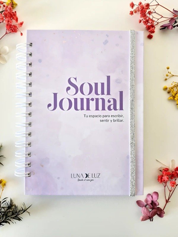 Producto - Soul Journal. Diario De Bienestar Y Crecimiento Personal + Piedra Amatista - 0
