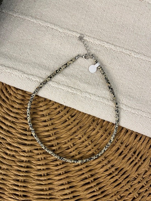 Producto - Collar jaspe dálmata II