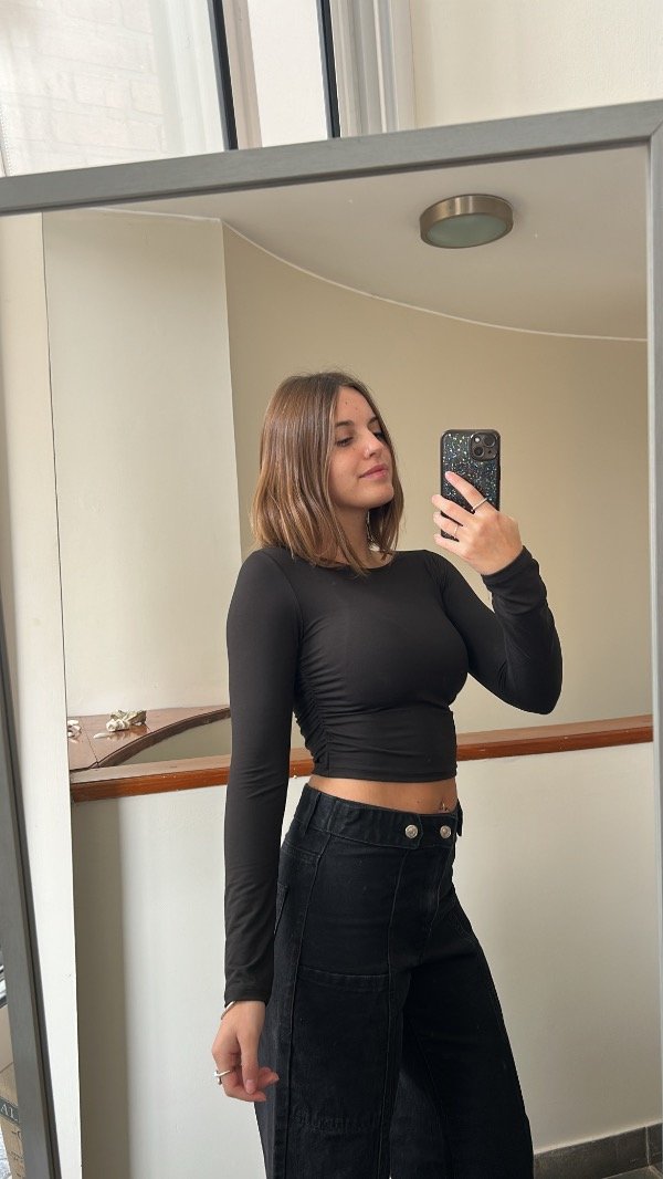 Producto - TOP BERTA negro